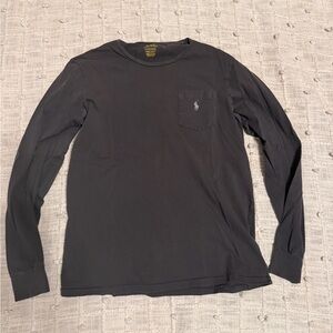 Polo Ralph Lauren Charcoal Long Sleeve Shirt
